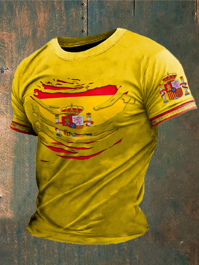 Camiseta estampada España de los hombres