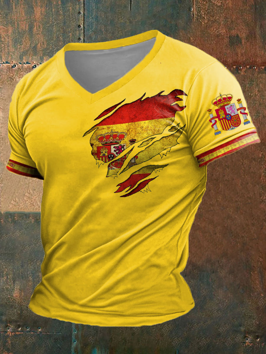 Camiseta con estampado España para hombre