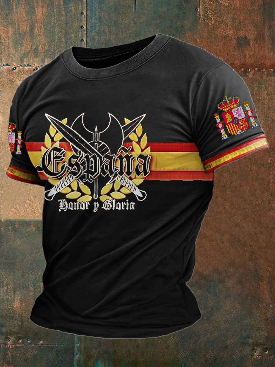 Camiseta estampada España de los hombres