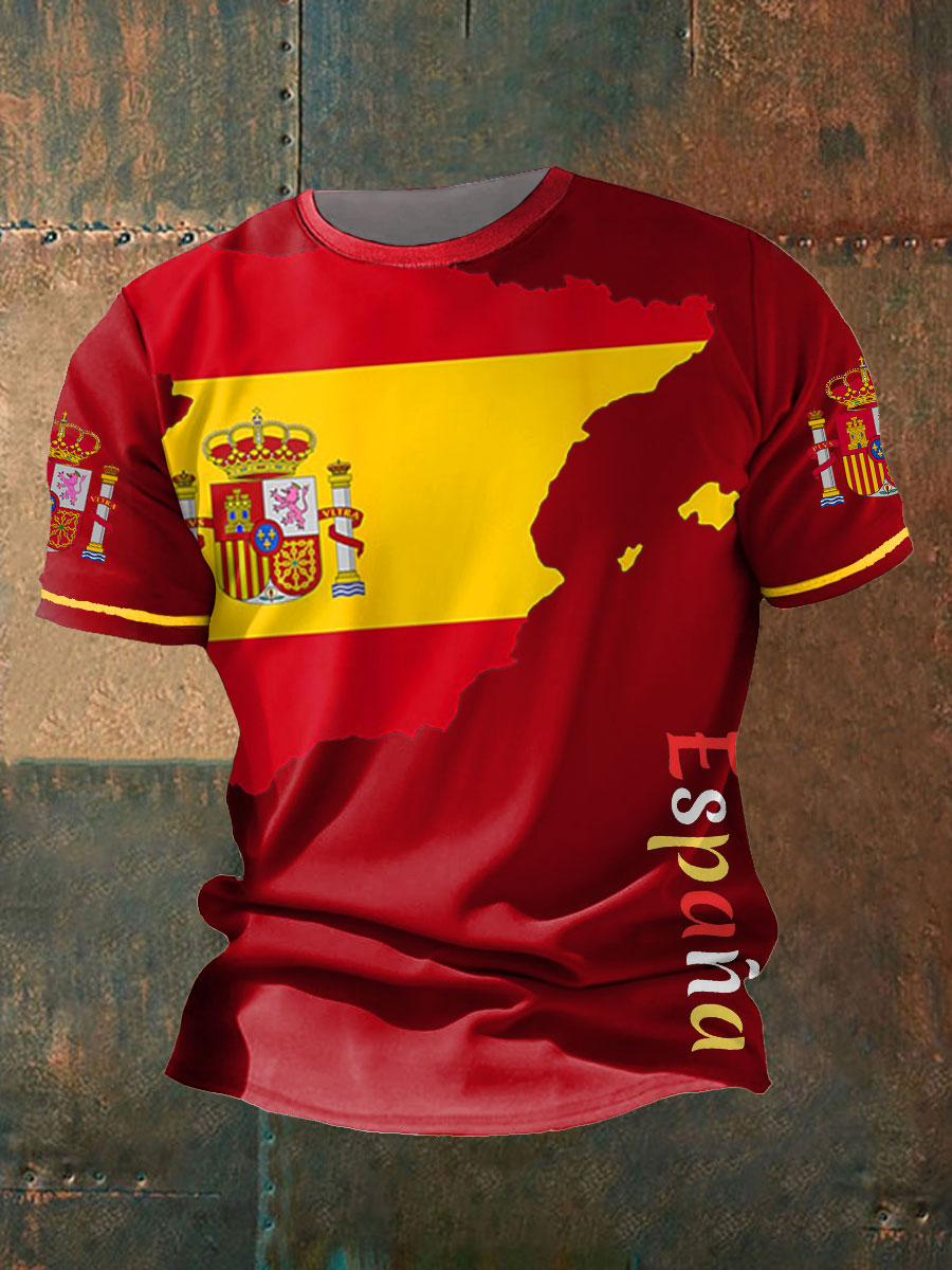 Camiseta estampada España de los hombres