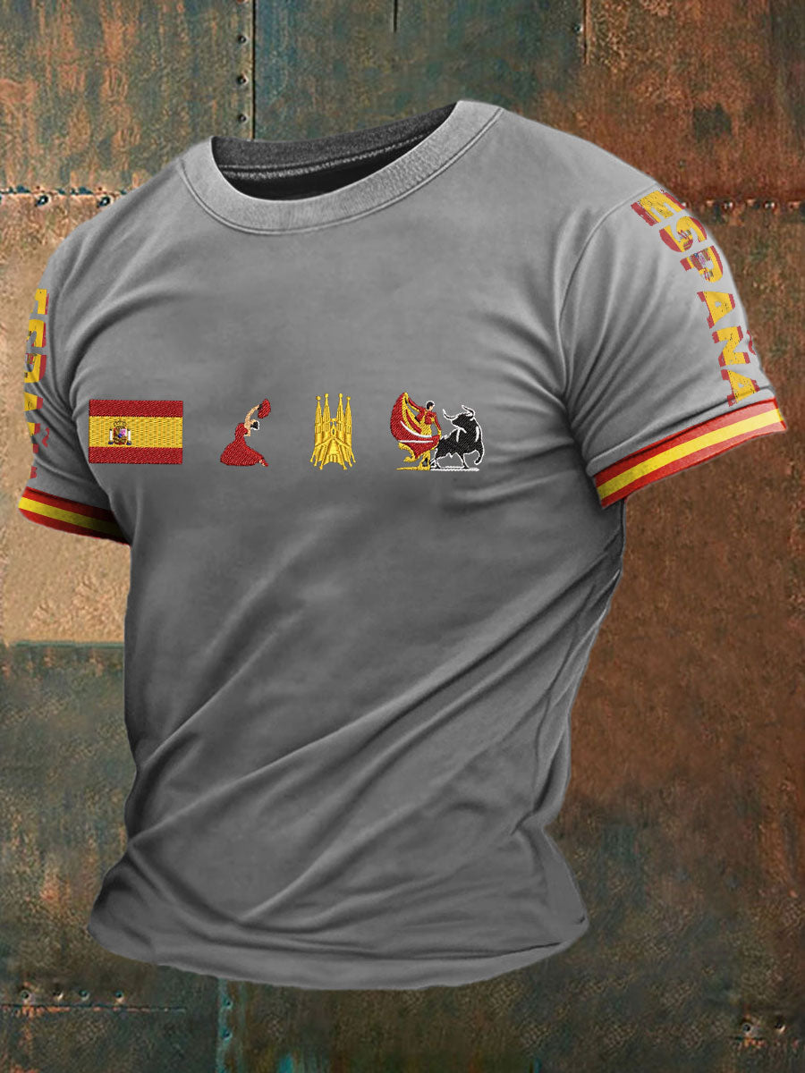 Camiseta estampada España de los hombres