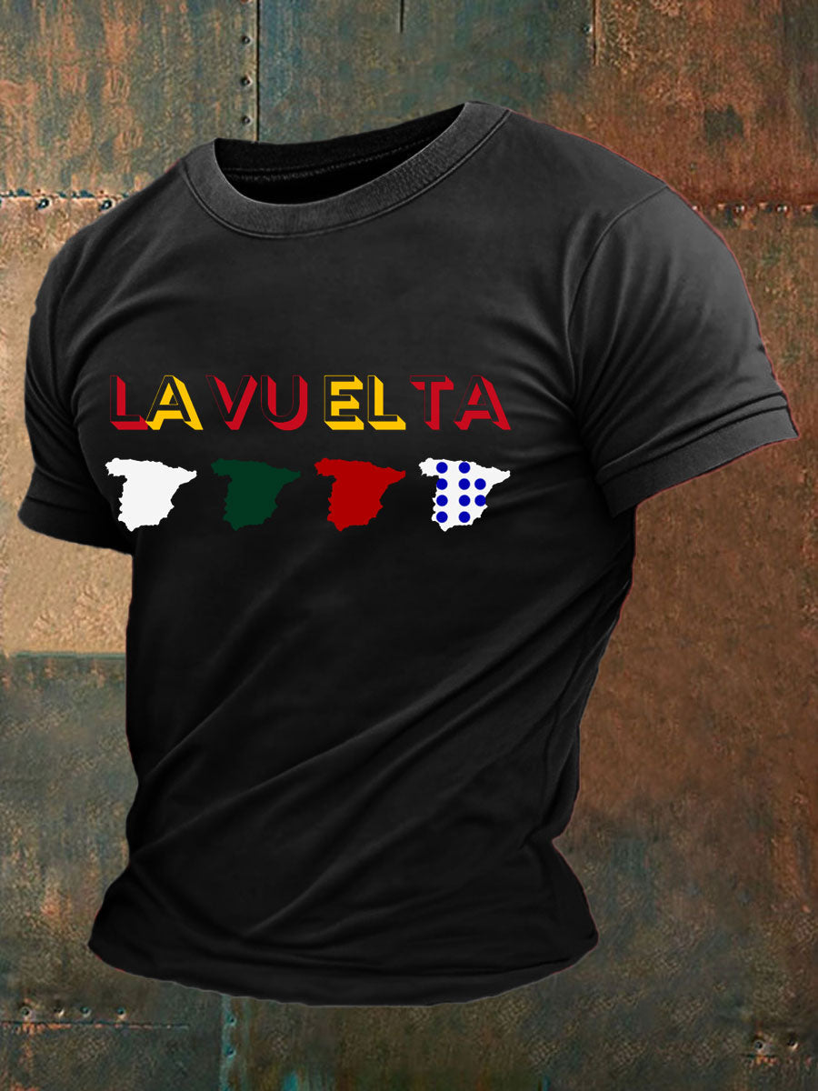 Camiseta impresa ciclismo de los hombres