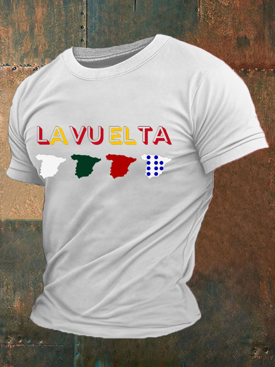 Camiseta impresa ciclismo de los hombres