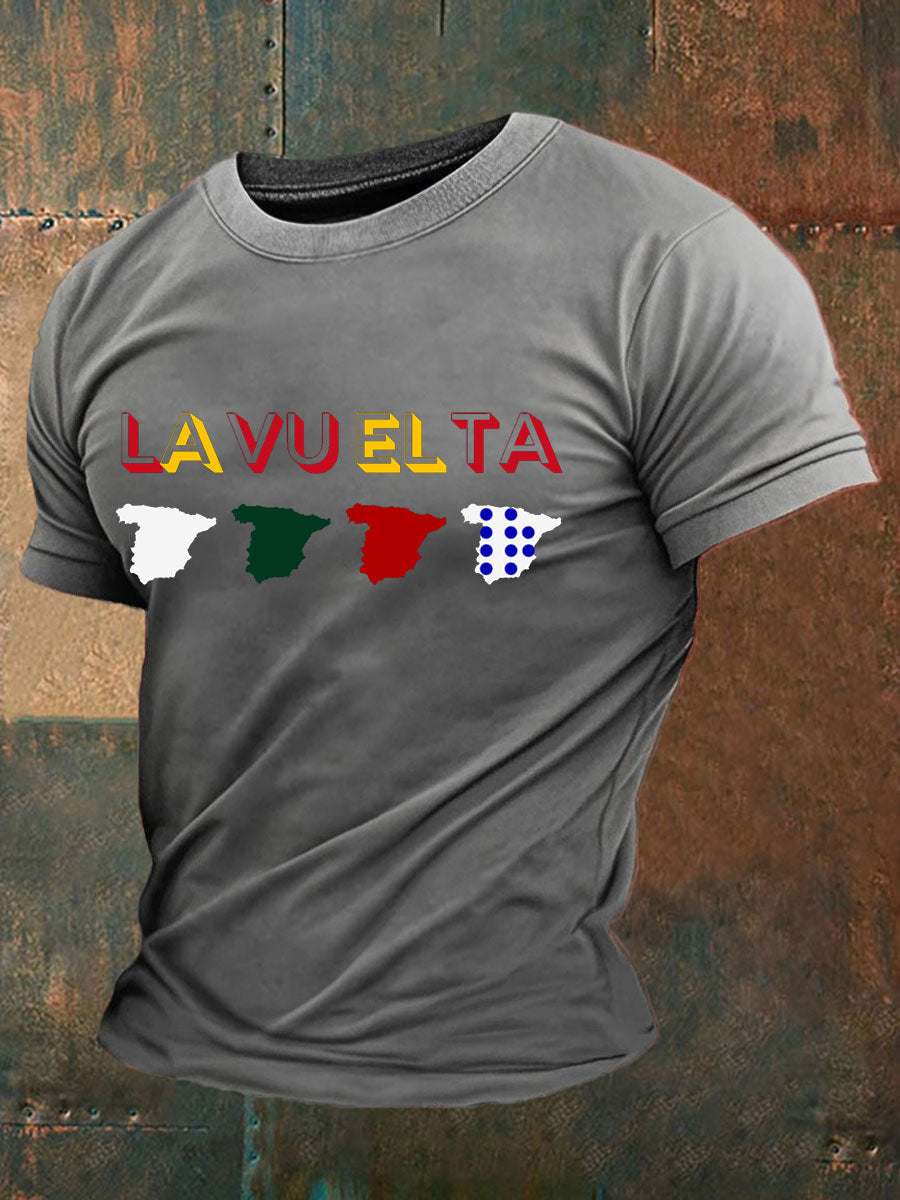 Camiseta impresa ciclismo de los hombres