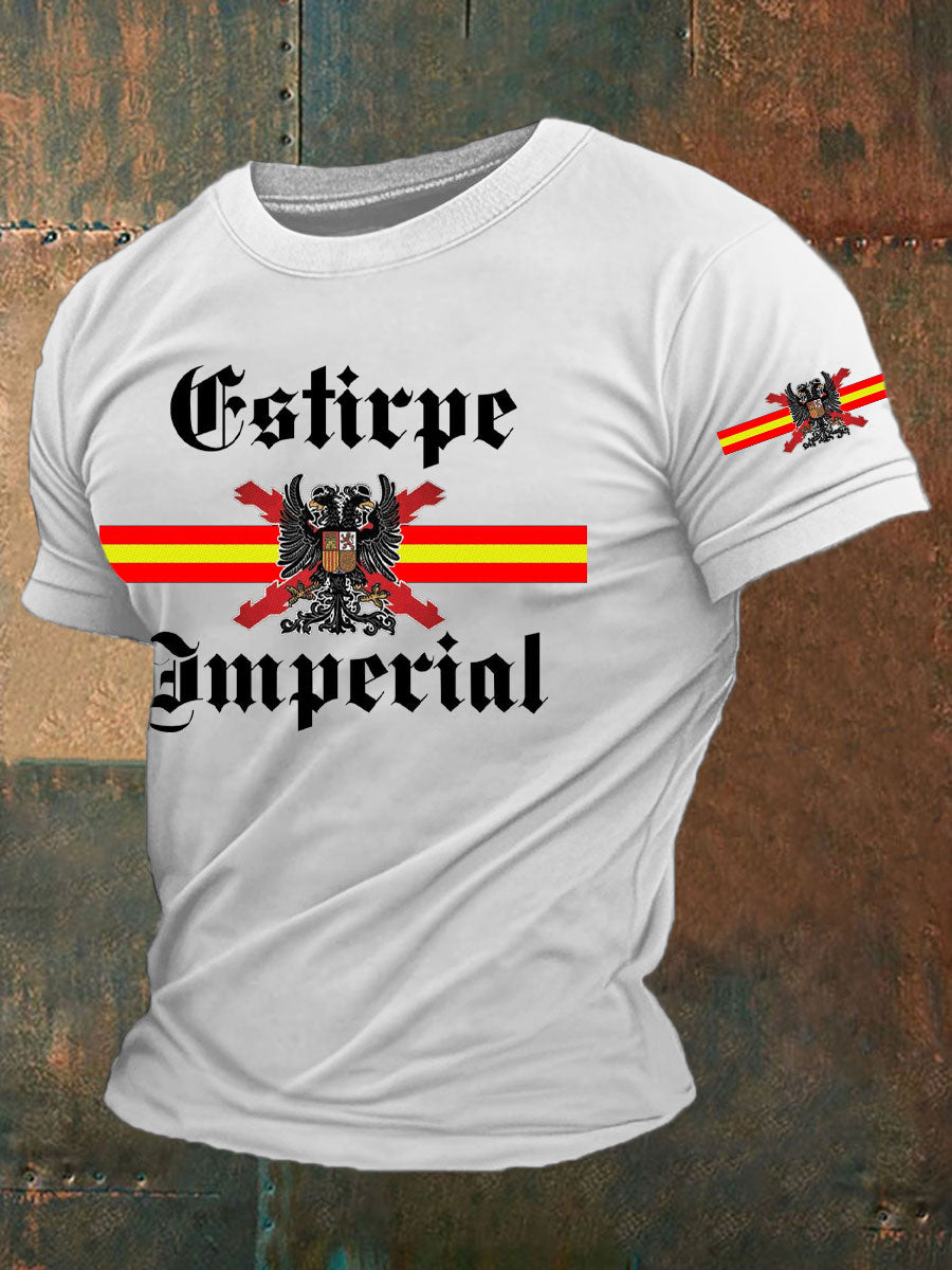 Camiseta de hombre con estampado Cruz de Borgoña de España Tercio