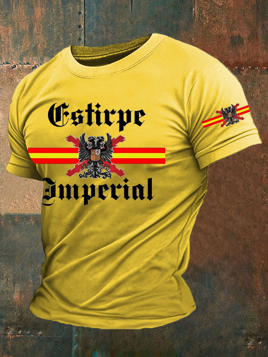 Camiseta de hombre con estampado Cruz de Borgoña de España Tercio