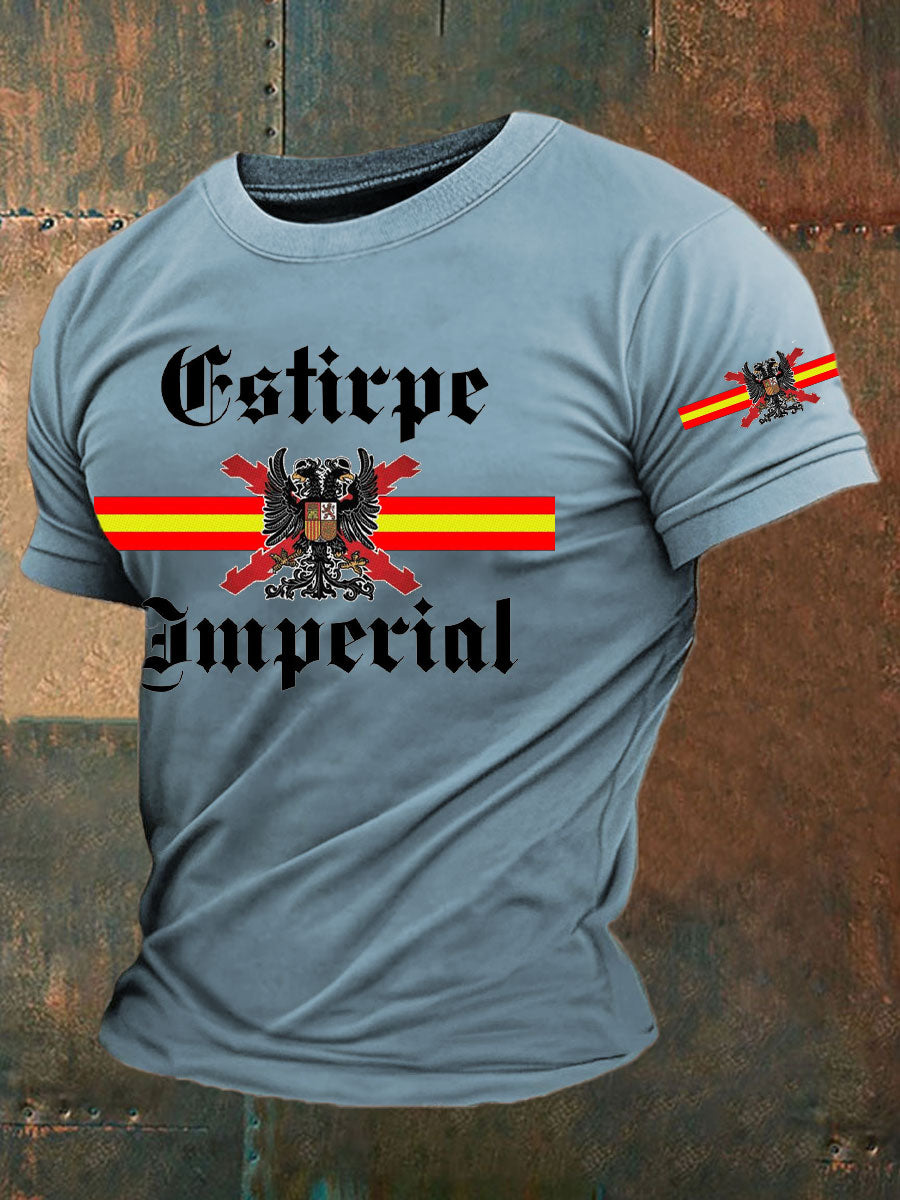 Camiseta de hombre con estampado Cruz de Borgoña de España Tercio
