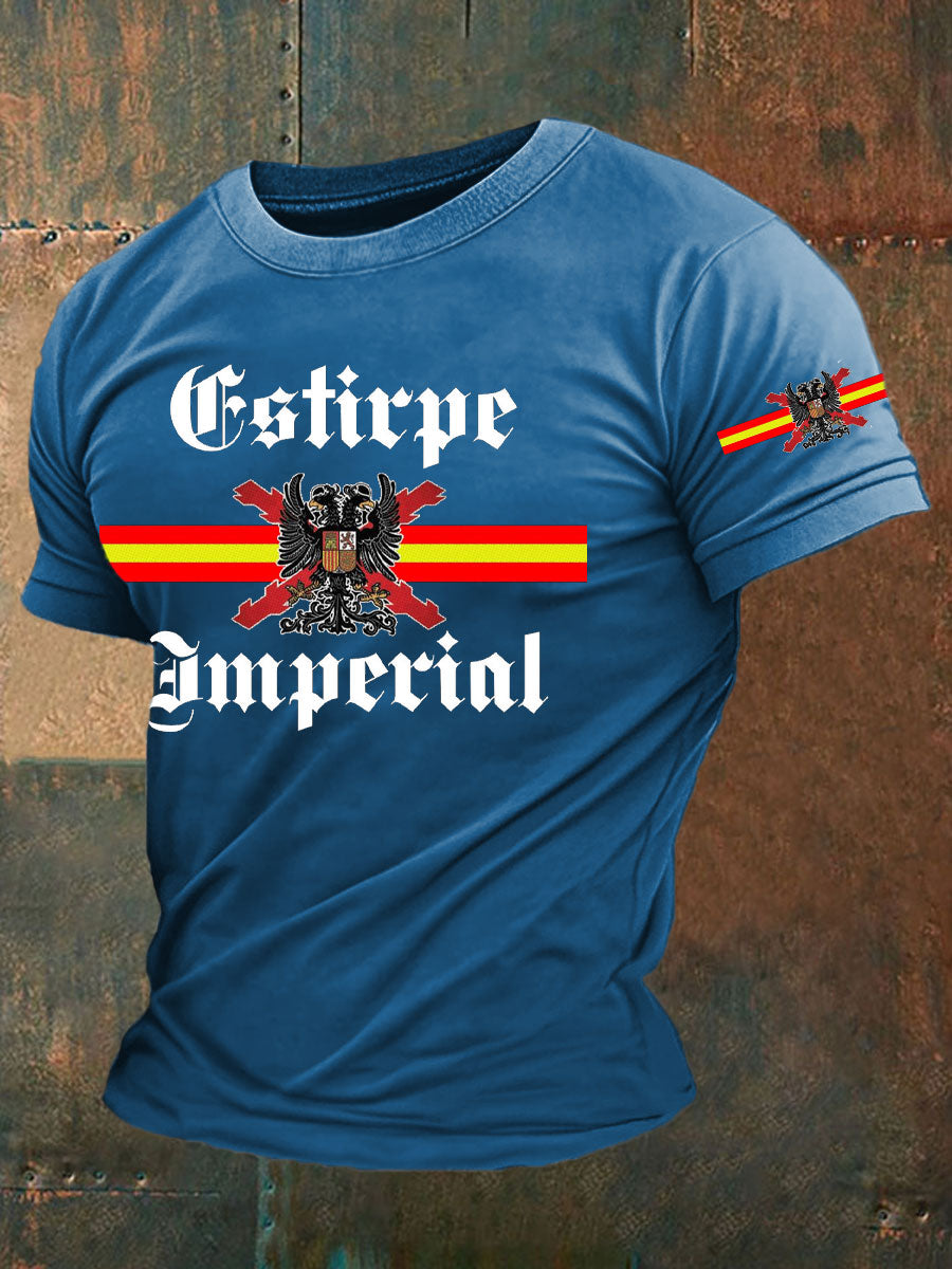 Camiseta de hombre con estampado Cruz de Borgoña de España Tercio