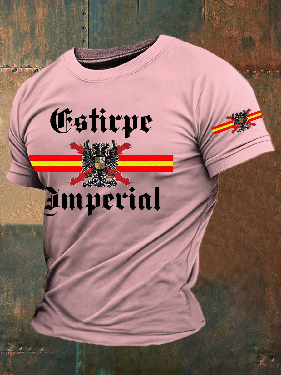 Camiseta de hombre con estampado Cruz de Borgoña de España Tercio
