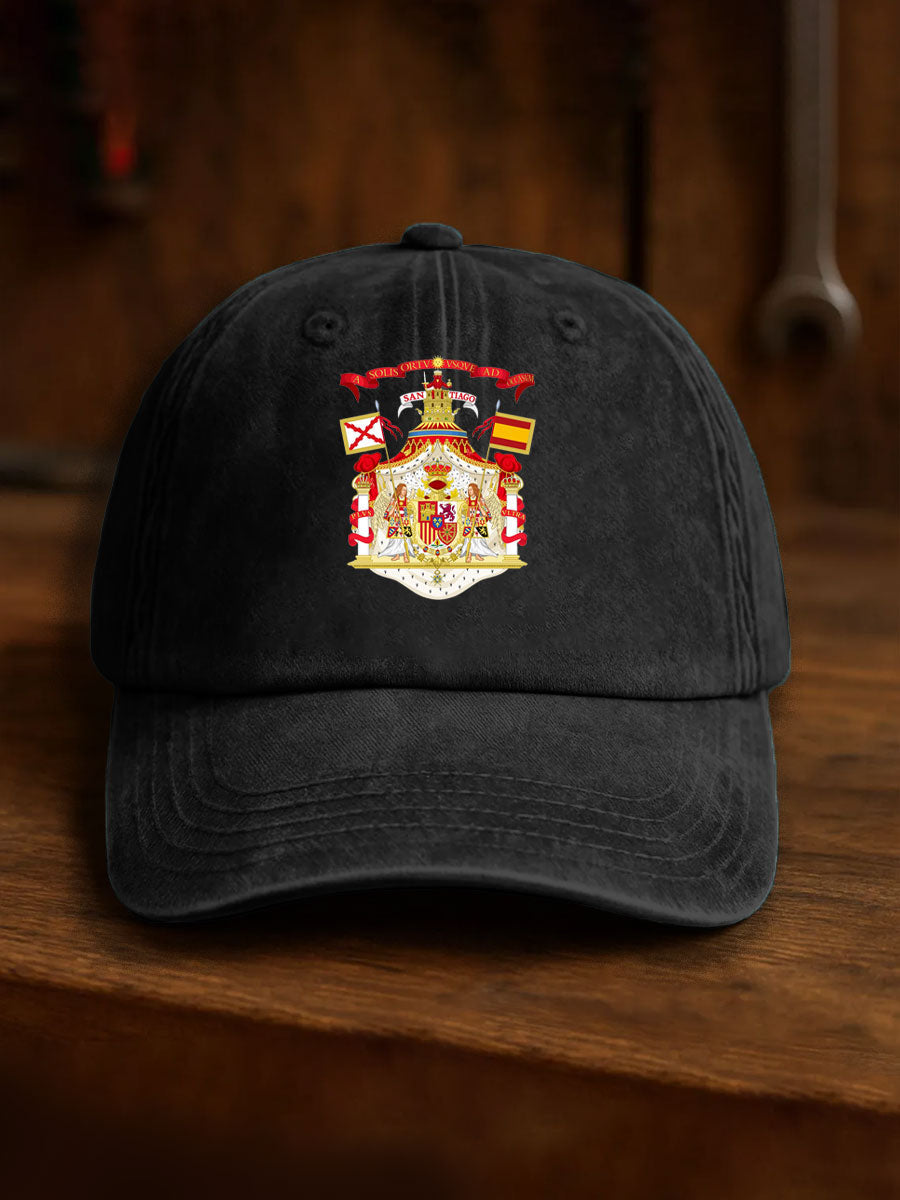 Unisex España Cruz de Borgoña Tercio Impreso Sombrero