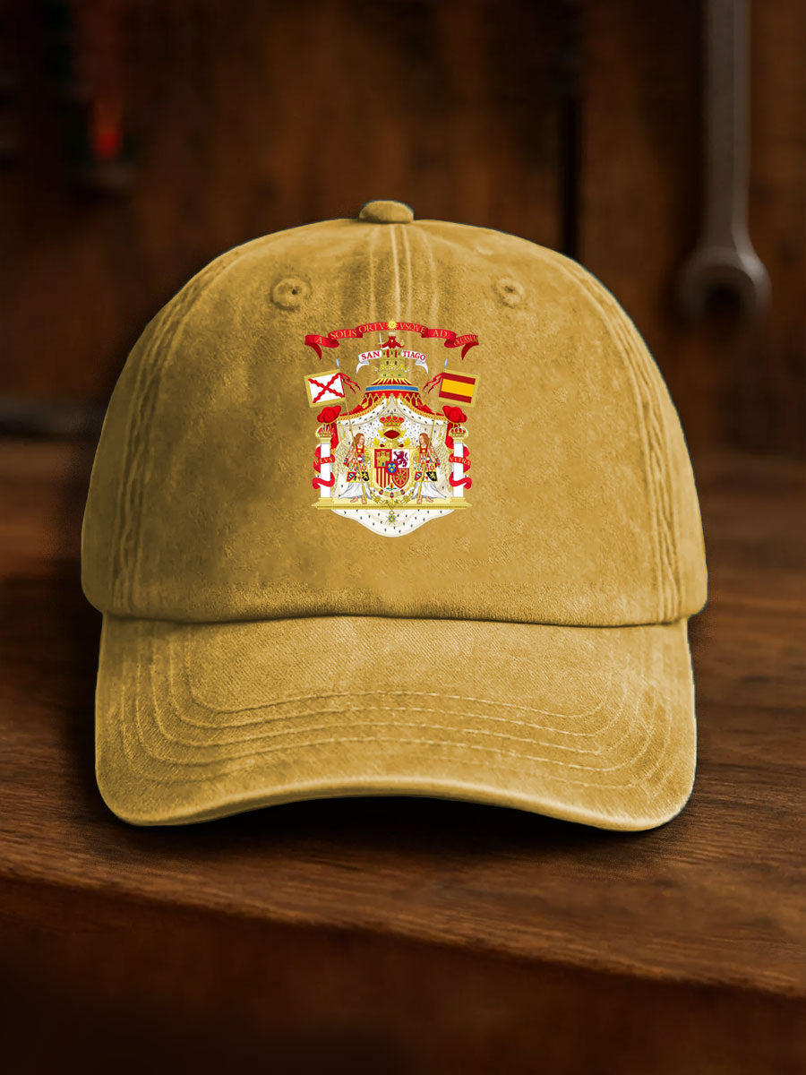 Unisex España Cruz de Borgoña Tercio Impreso Sombrero