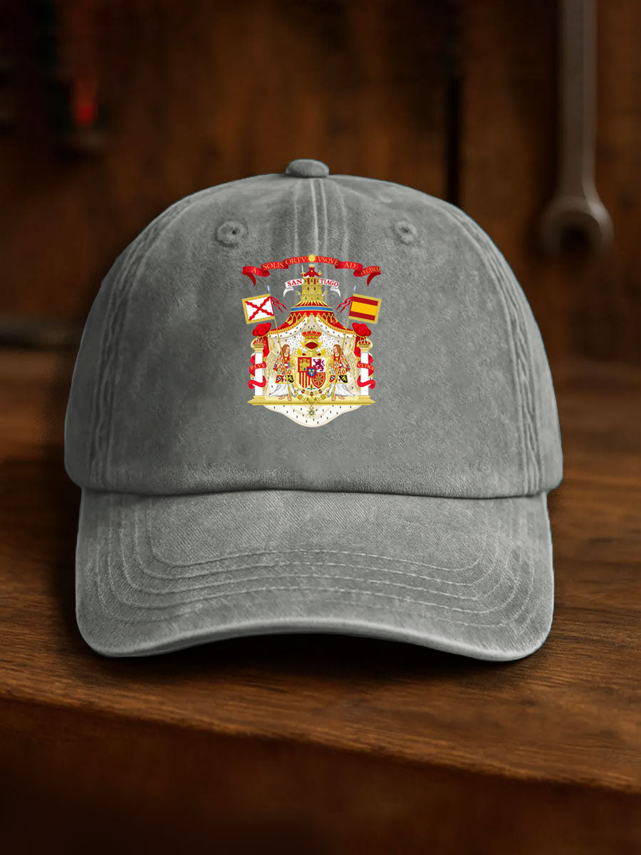 Unisex España Cruz de Borgoña Tercio Impreso Sombrero