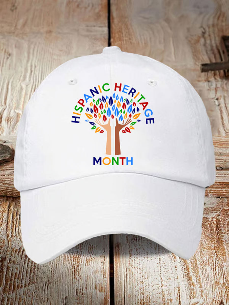 Unisex Hispanic Heritage Month Impreso Sombrero