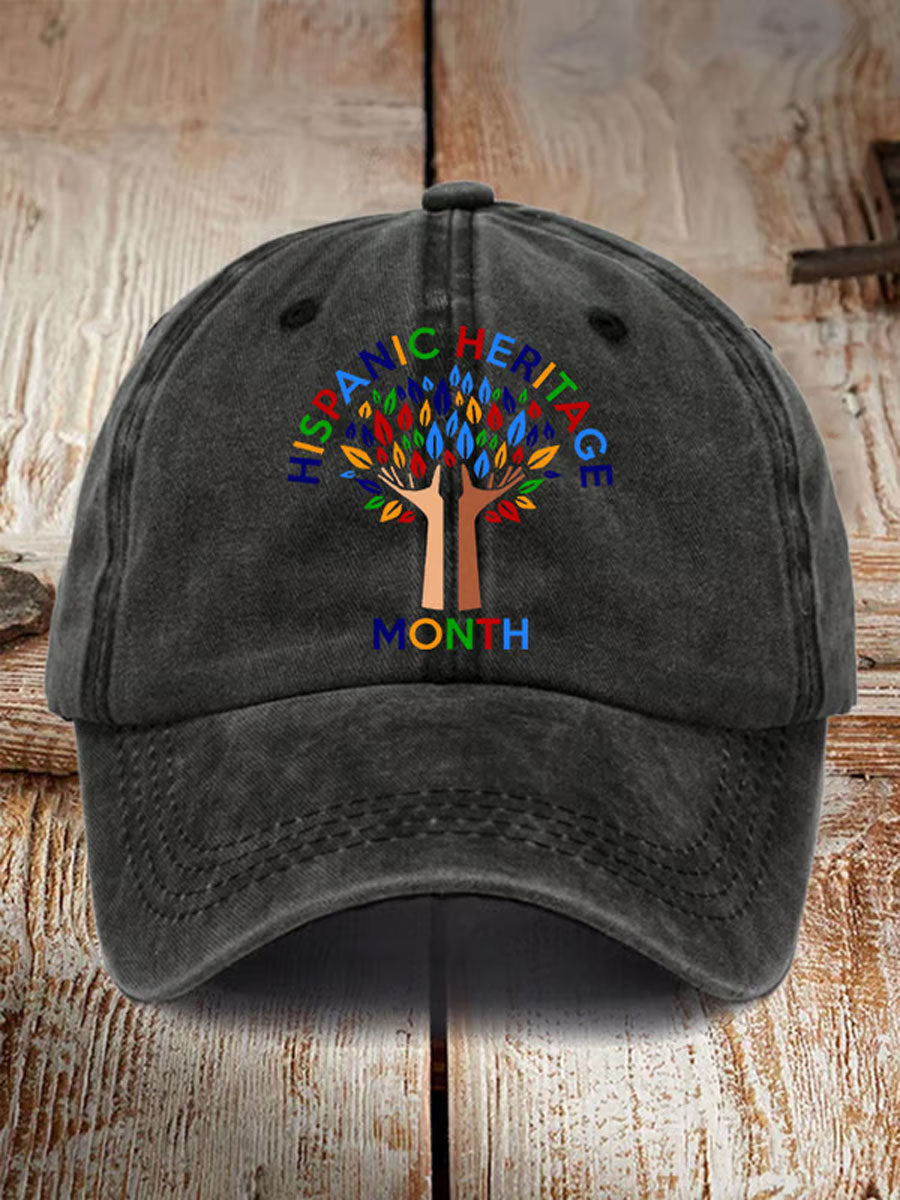 Unisex Hispanic Heritage Month Impreso Sombrero
