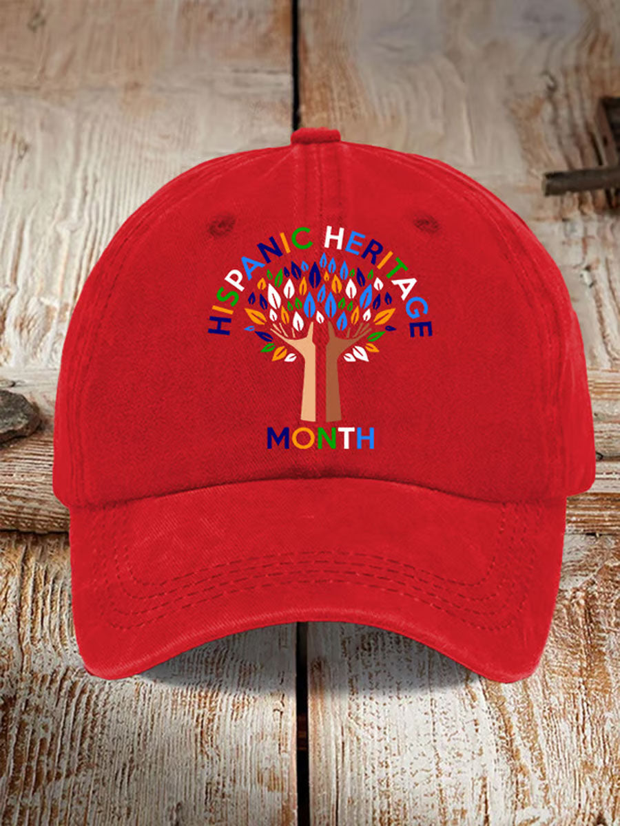 Unisex Hispanic Heritage Month Impreso Sombrero