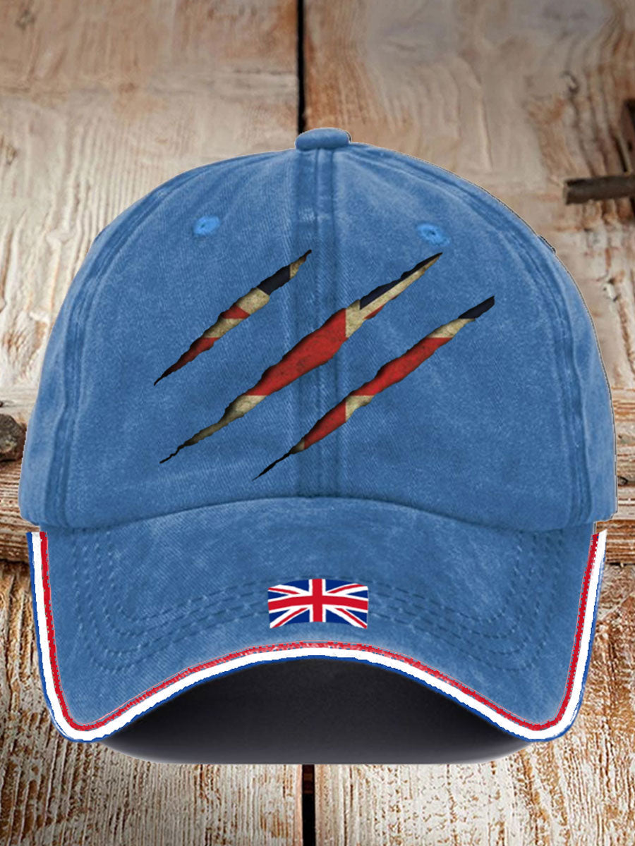 Unisex Reino Unido bandera impresa sombrero