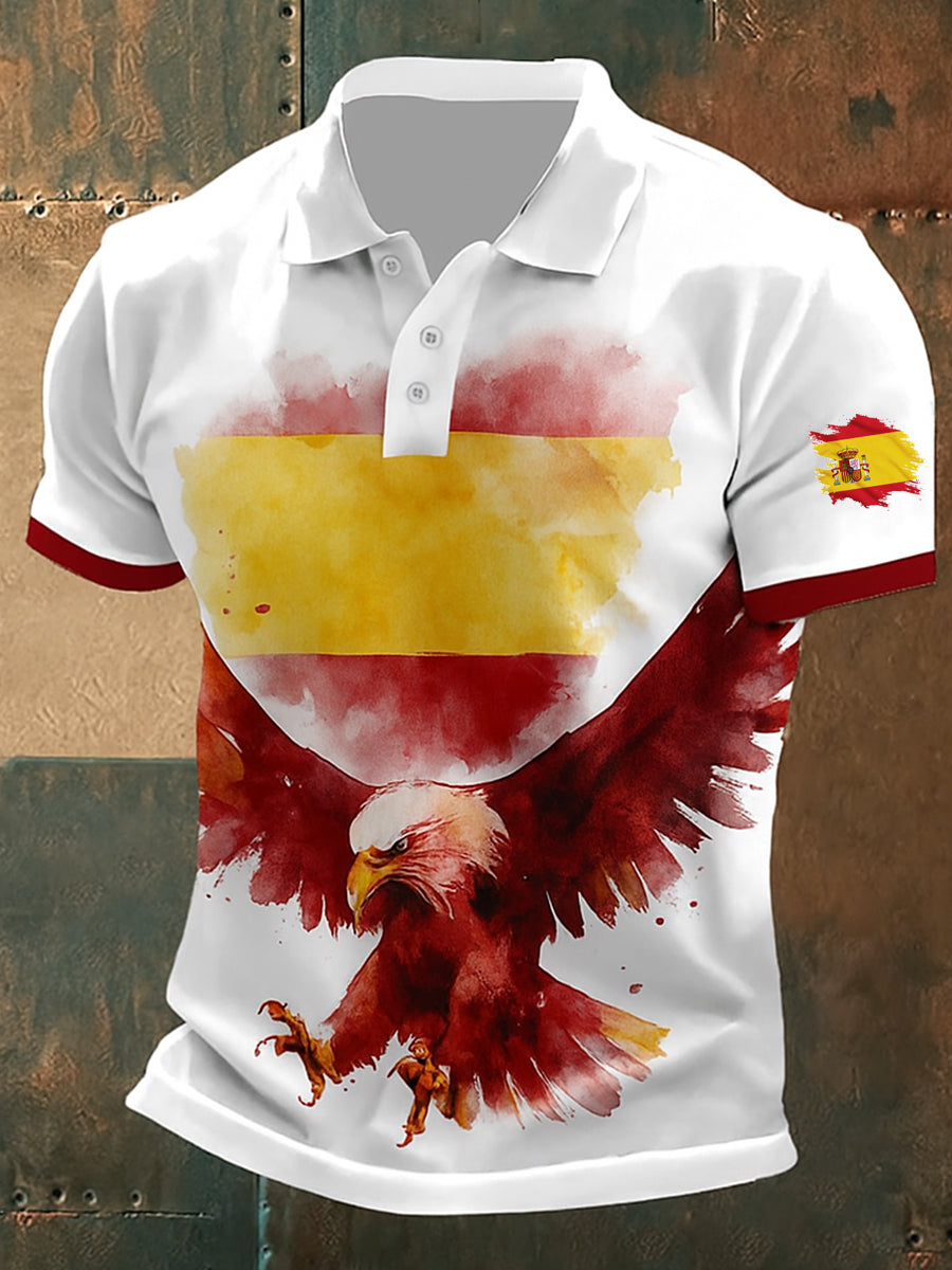 Elegante estampado floral retro con cuello en V patrón de algodón de punto de mediados de longitud de manga superior