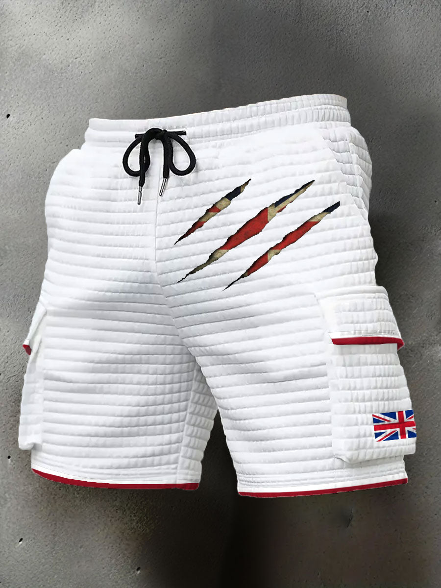 Pantalones cortos con estampado UK Flag de hombre