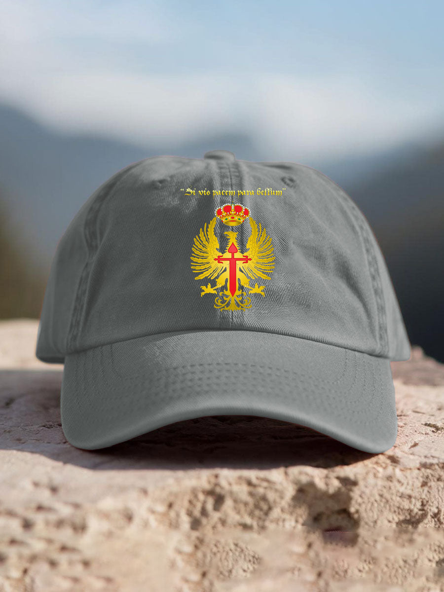 Unisex Cruz de Borgoña Tercio Impreso Sombrero