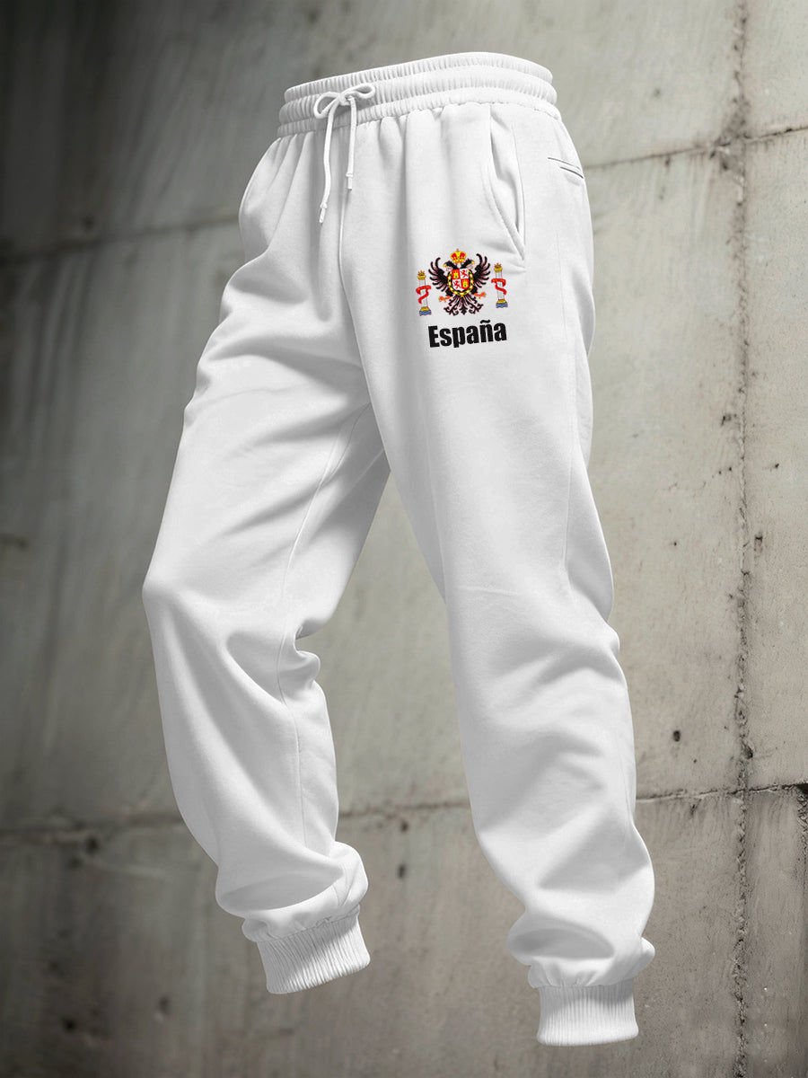 Pantalones largos casuales de moda vintage para hombres