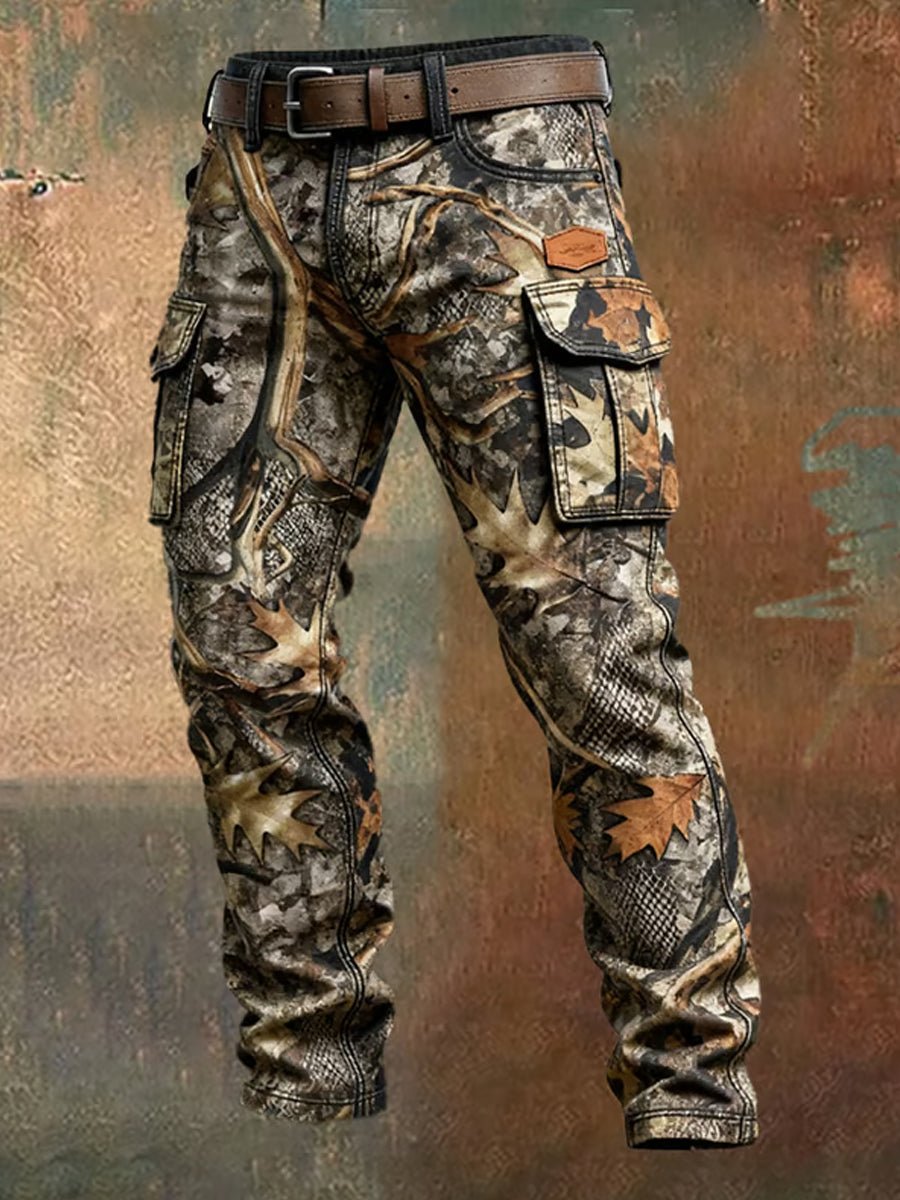 Pantalones casuales del trabajo del estilo del negocio retro de los hombres