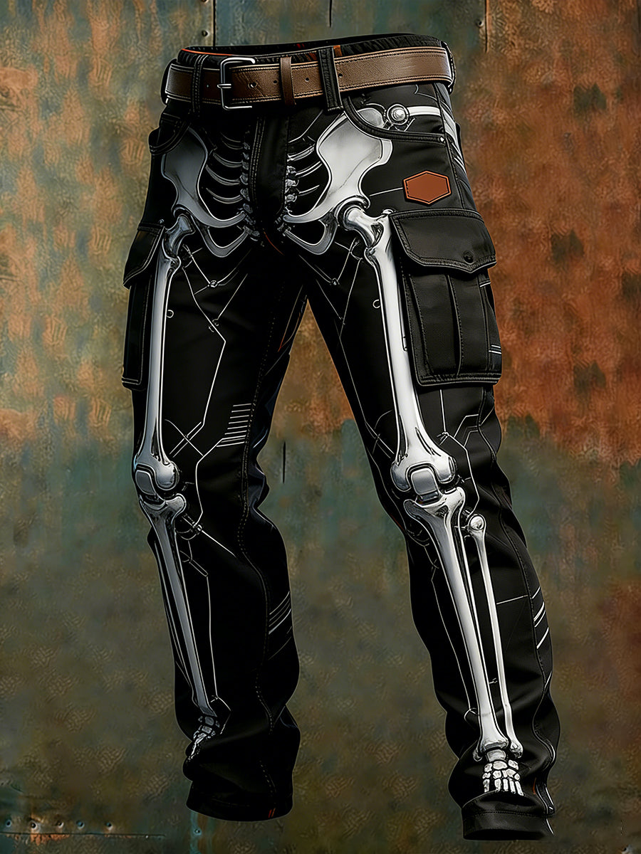 Pantalones casuales del trabajo del estilo del negocio retro de los hombres