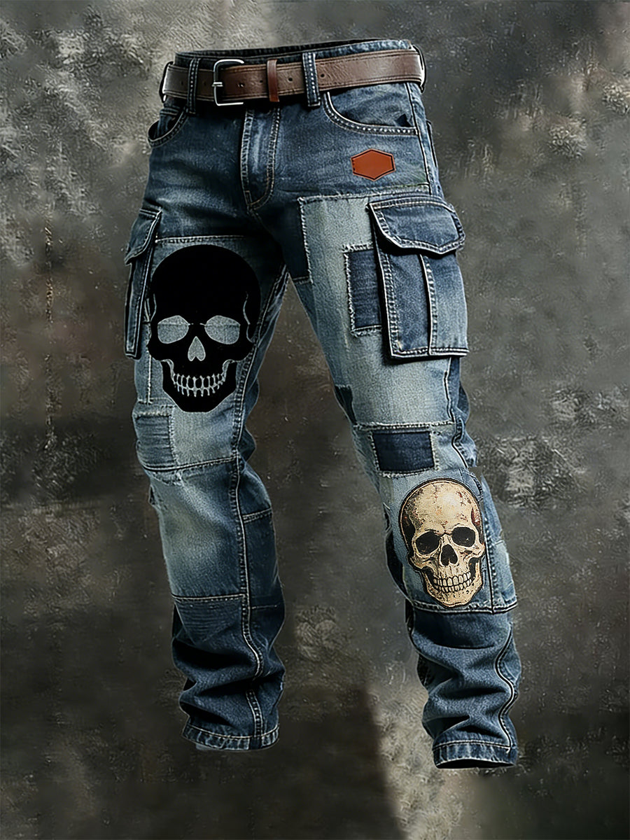 Pantalones casuales del trabajo del estilo del negocio retro de los hombres