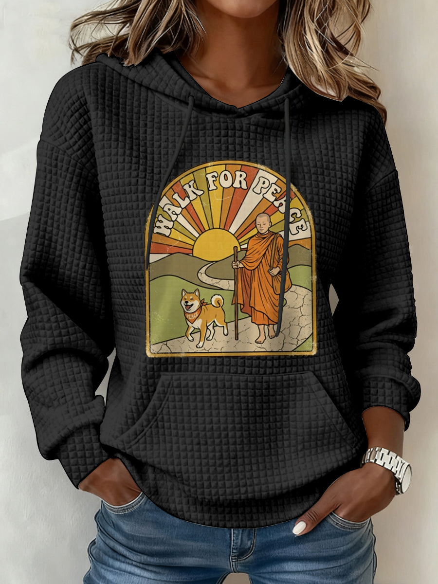 Sudadera Walk For Peace para mujer