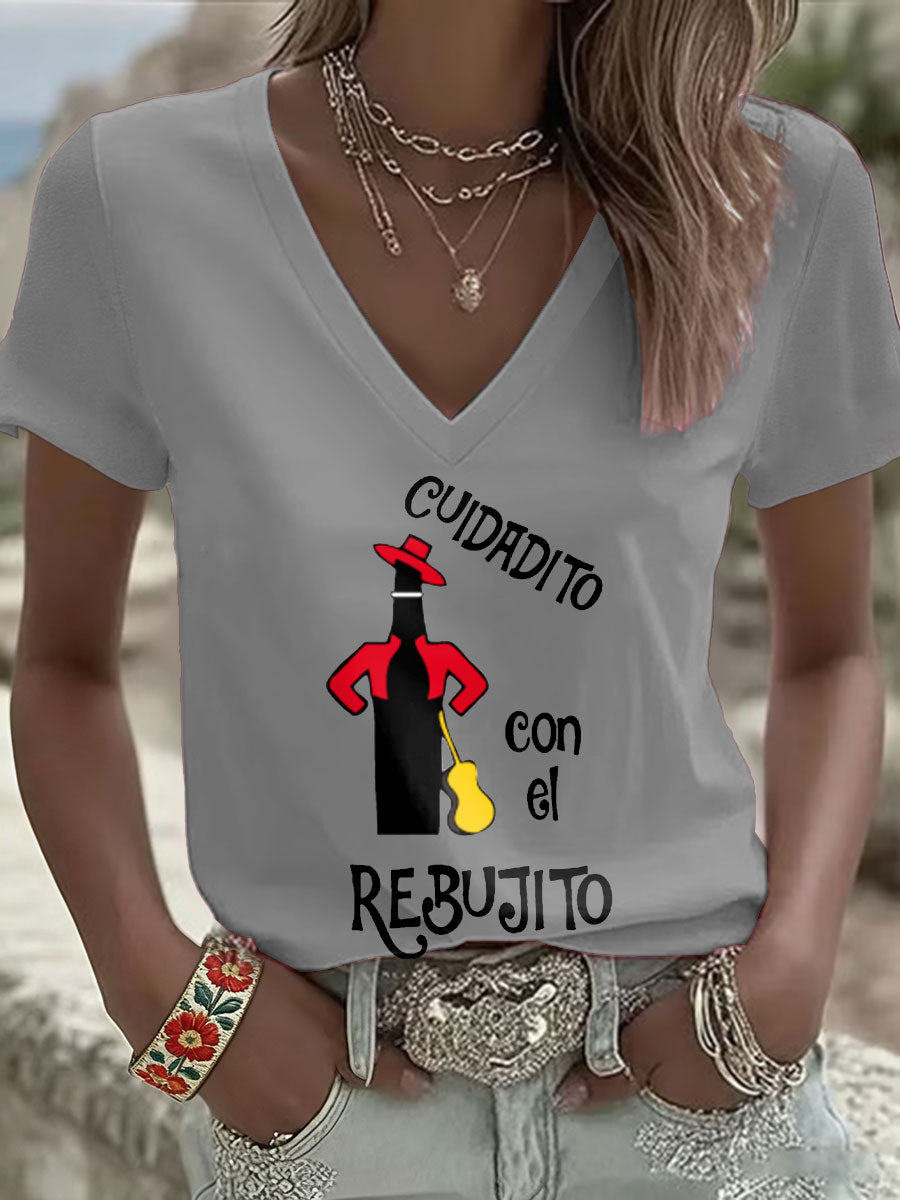 Camiseta de mujer Feria de Abril Art Printed