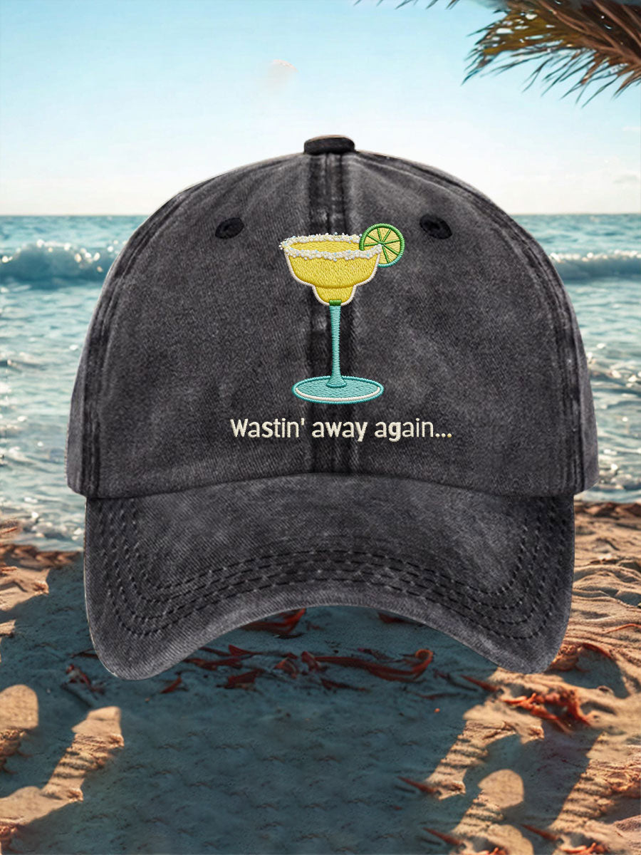 Unisex Vacaciones Playa Estilo Margs Lover Impreso Sombrero