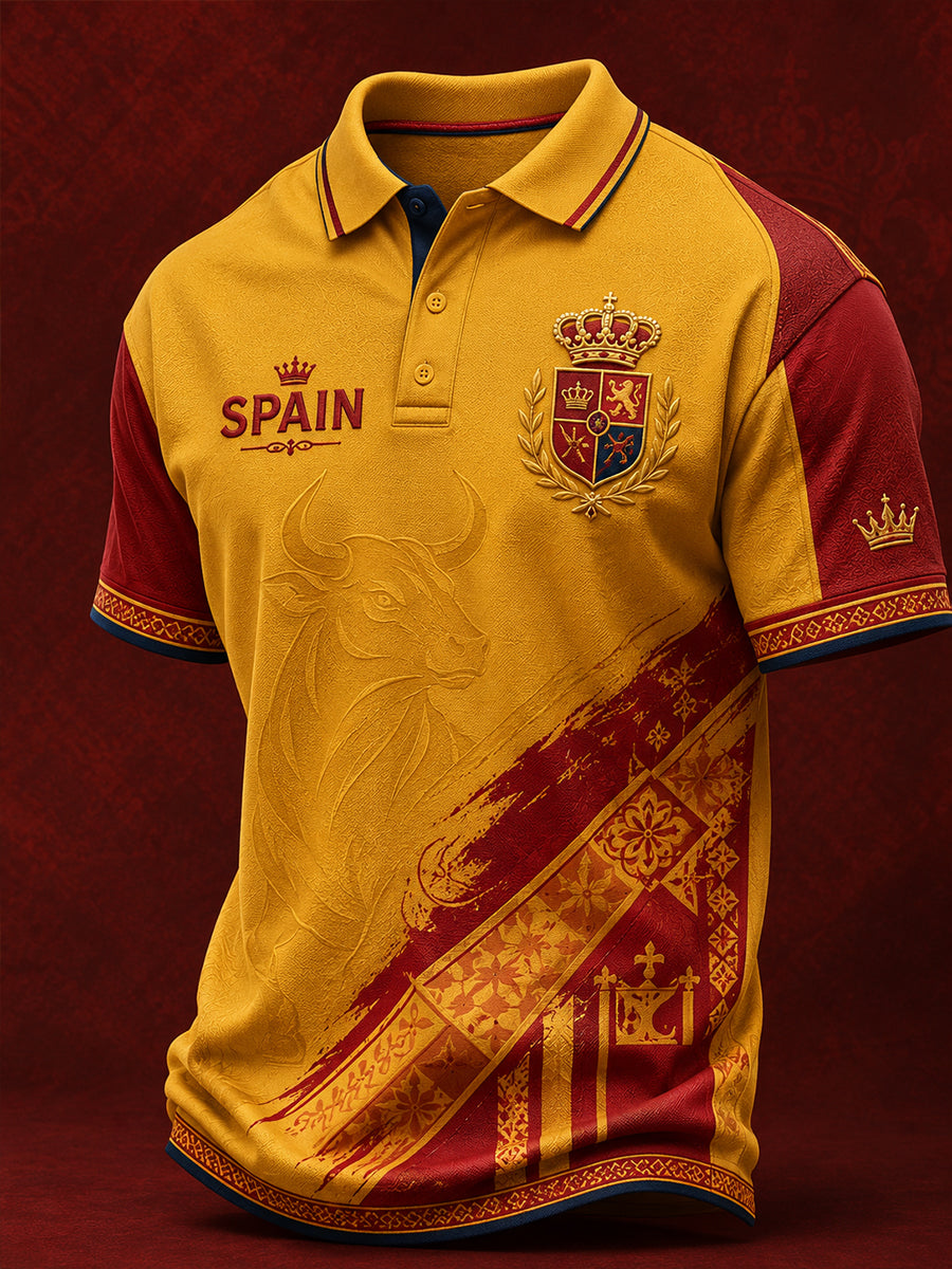 Camiseta de manga corta para hombre de España