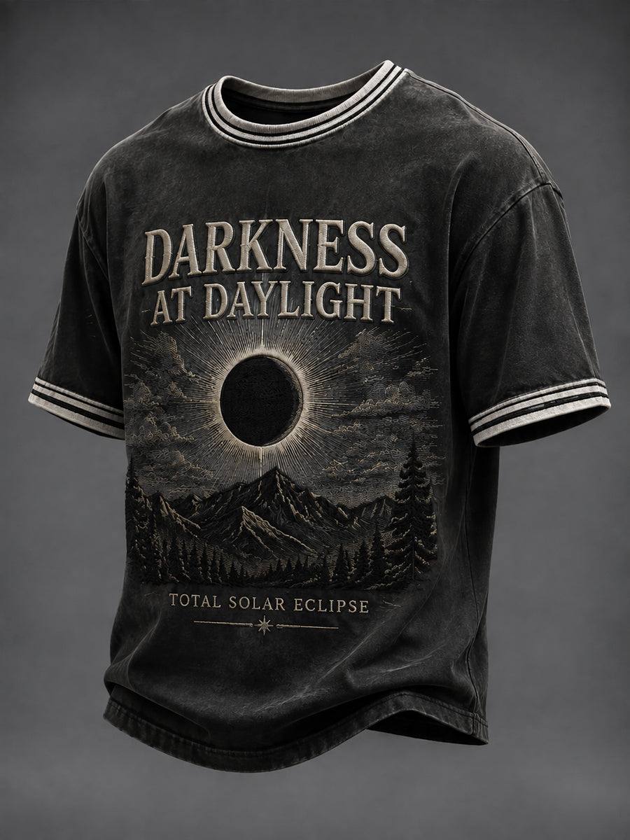 Camiseta European Solar Eclipse-Hombre-Vintage