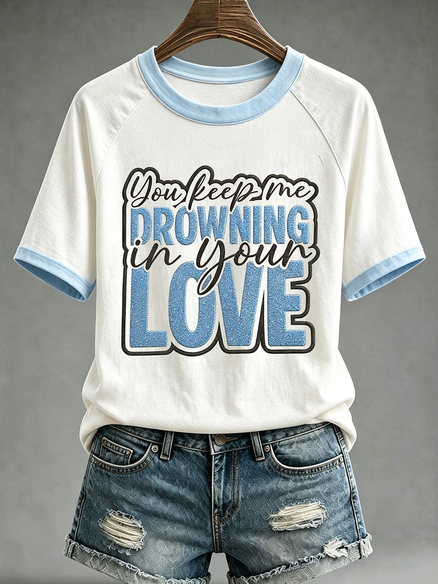 Camiseta para mujer de inspiración musical retro de los años 90