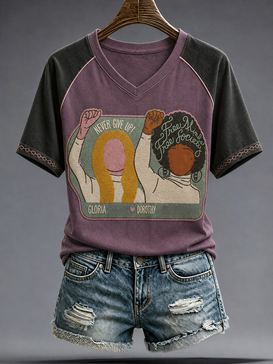 Camiseta estampada Rip GS 1934-2026 para mujer