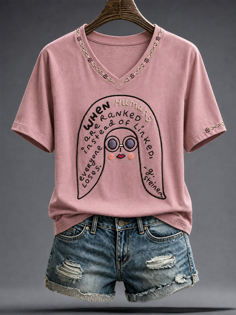 Camiseta estampada Rip GS 1934-2026 para mujer