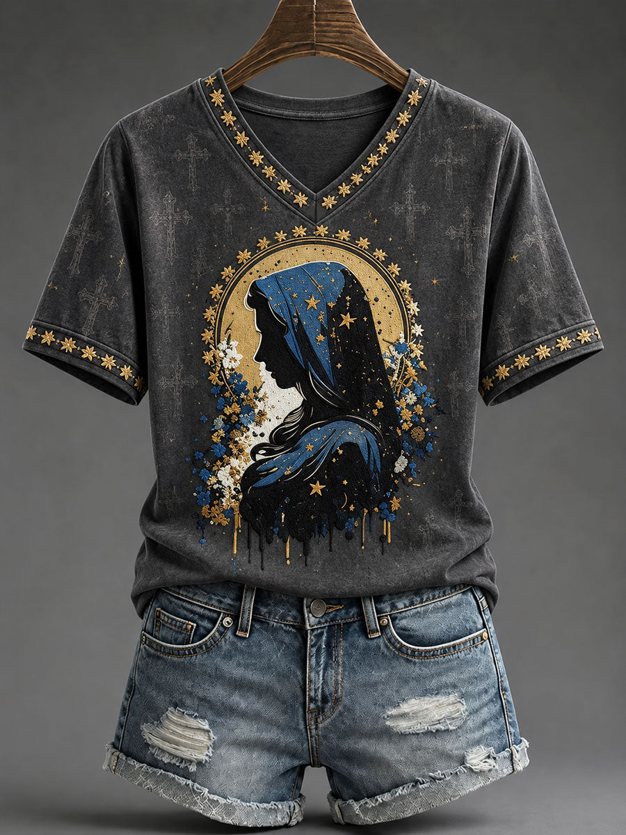 Camiseta católica para mujeres