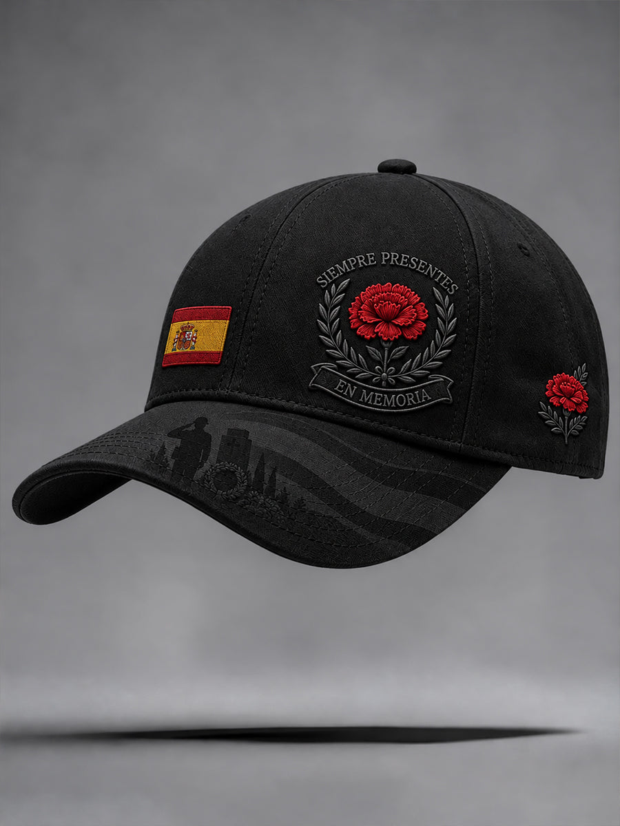 Sombrero unisex del Día de la Remembranza de los Veteranos de la Guerra Civil Española