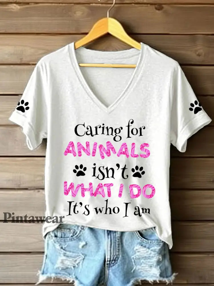 El cuidado de las mujeres por los animales no es lo que hago es lo que soy blanco / S