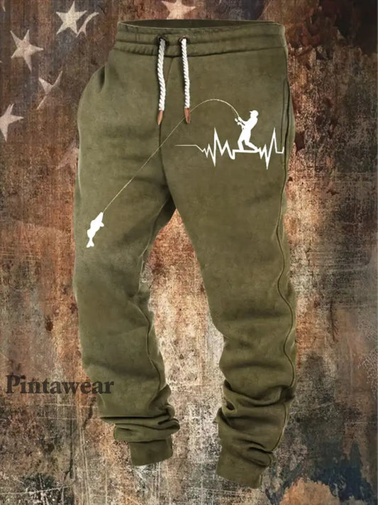 Retro Graphic Print Logo al aire libre Casual Sweatpants A / S Pantalones