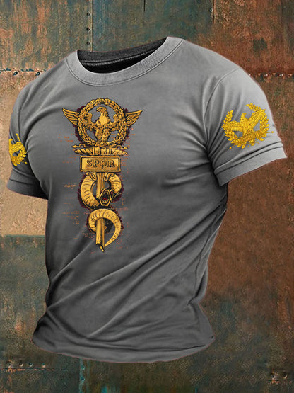 Camiseta con estampado SPQR de España para hombre