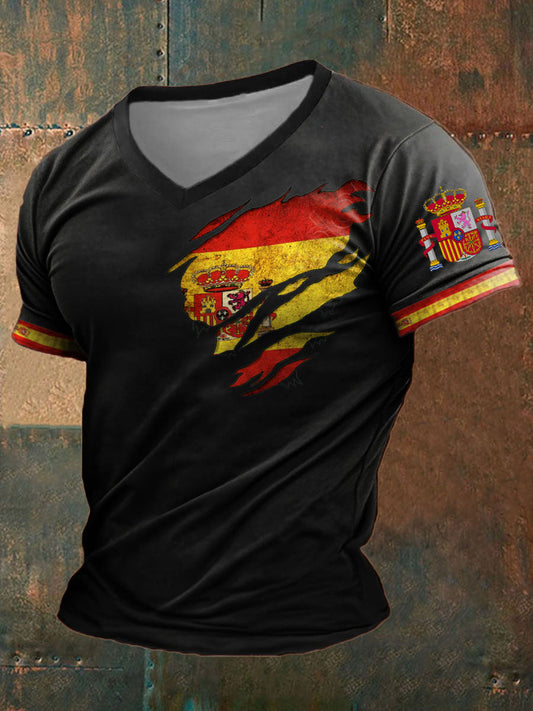 Camiseta con estampado España para hombre