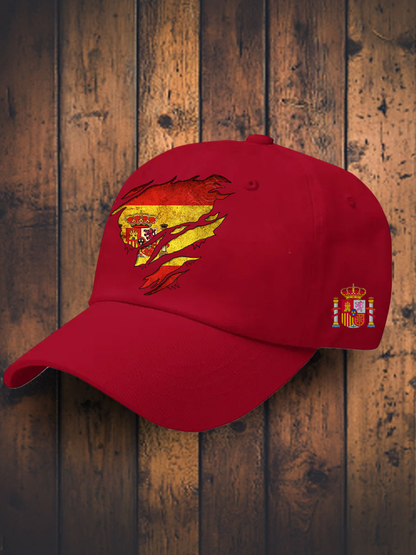 Unisex España Impreso Sombreros