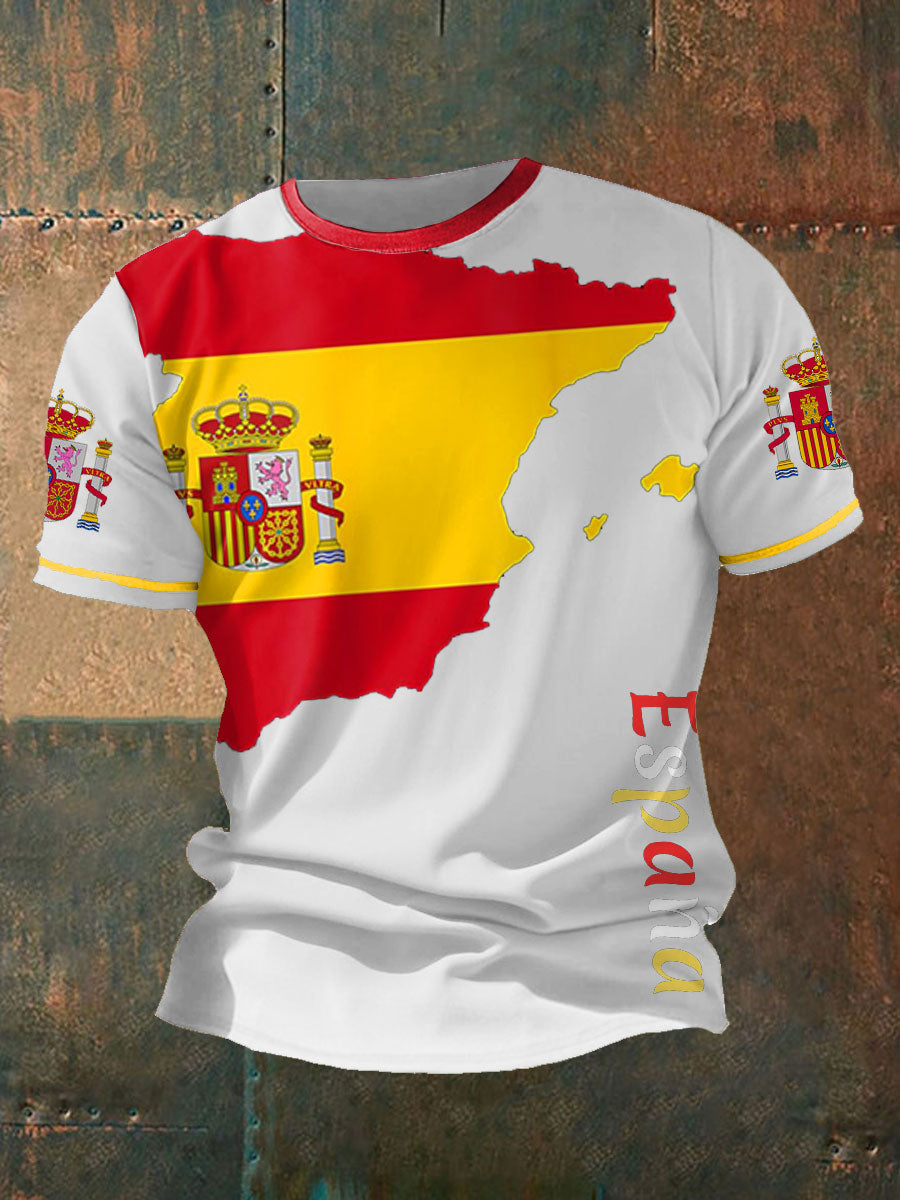Camiseta estampada España de los hombres