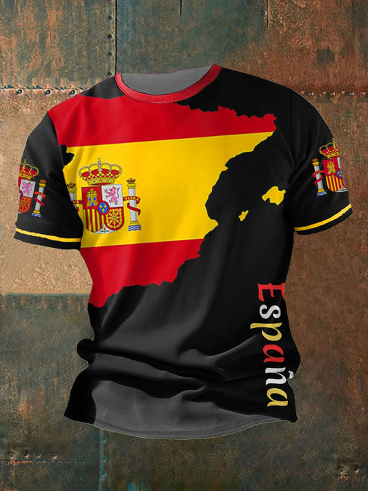 Camiseta estampada España de los hombres