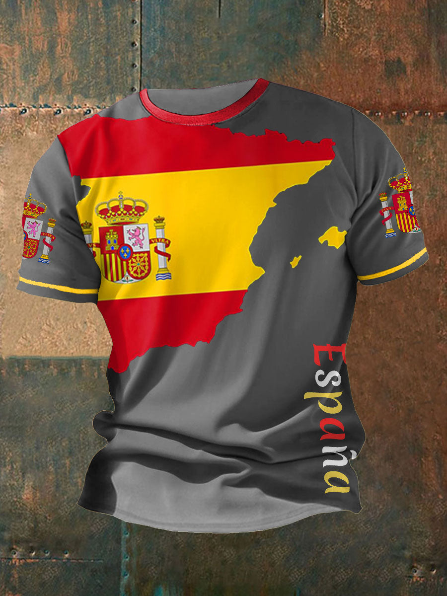 Camiseta estampada España de los hombres