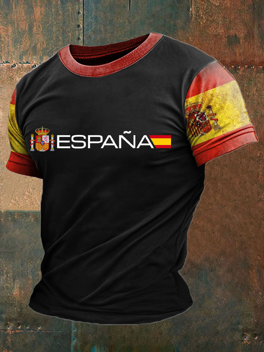Camiseta estampada España de los hombres