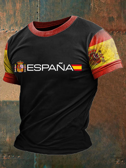 Camiseta estampada España de los hombres