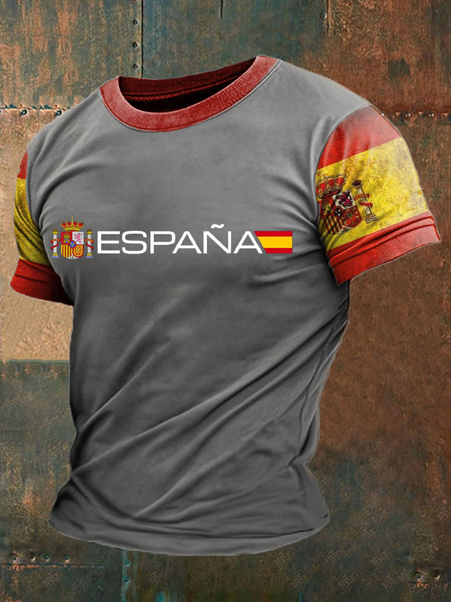 Camiseta estampada España de los hombres