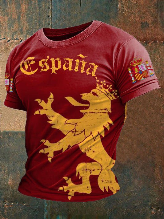 Camiseta estampada España de los hombres