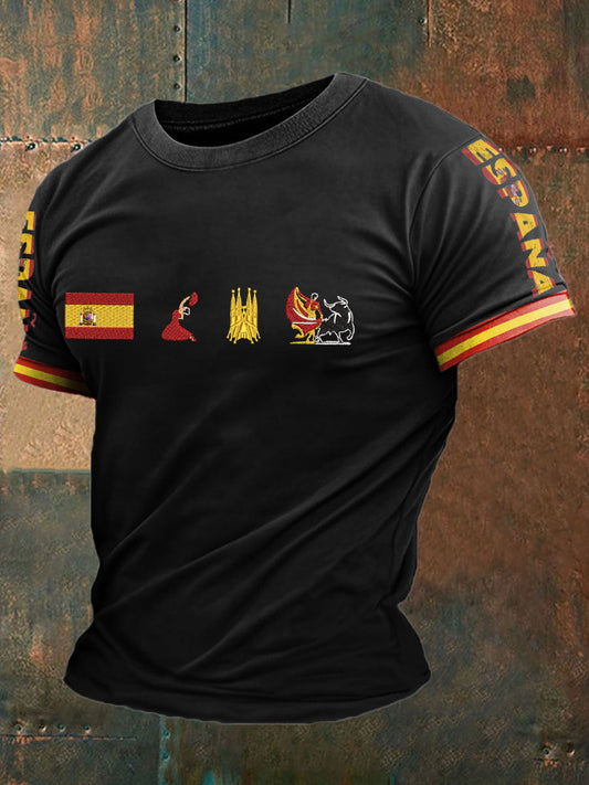 Camiseta estampada España de los hombres
